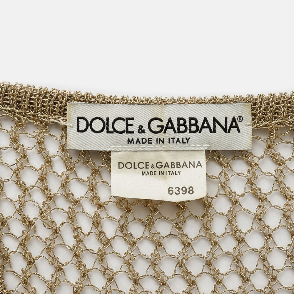 Super Flea Market+Dolce Gabbana+Gold net tank+Arman Kashani1